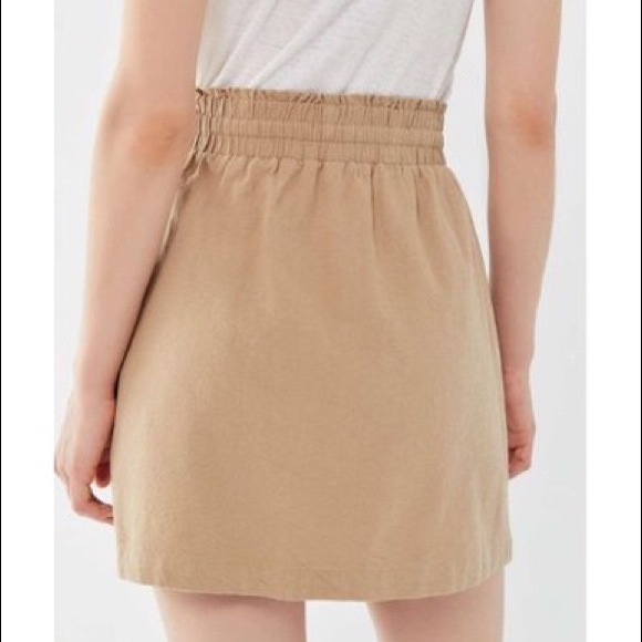 UO Emery Pull-On Drawstring Mini Skirt - Picture 3 of 5